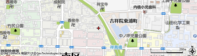 京都府京都市南区吉祥院高畑町86周辺の地図