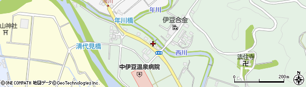 静岡県伊豆市下白岩1614周辺の地図