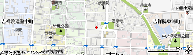 京都府京都市南区吉祥院高畑町107周辺の地図