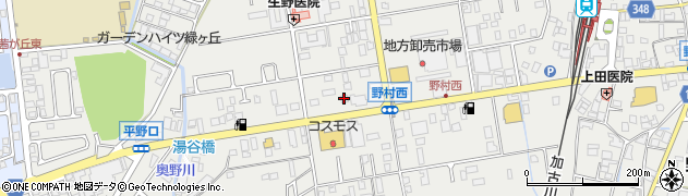福谷動物病院周辺の地図