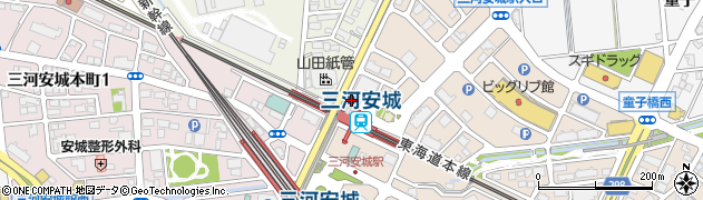 株式会社ミニテック安城店周辺の地図