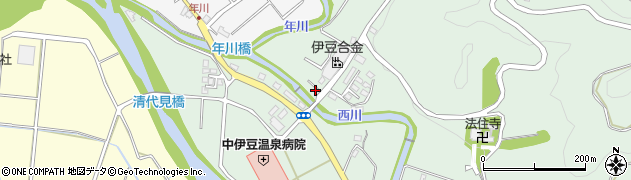 静岡県伊豆市下白岩1634周辺の地図