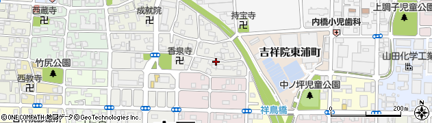 京都府京都市南区吉祥院高畑町74周辺の地図