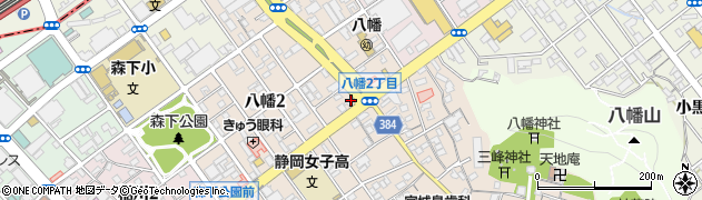 株式会社フキ静岡ＡＯＩ・ＬＯＣＫ周辺の地図