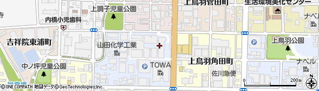 積水化学工業株式会社　京都研究所周辺の地図
