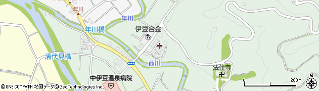 静岡県伊豆市下白岩613周辺の地図