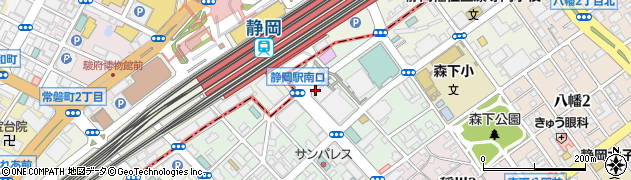 静岡県建築住宅まちづくりセンター（一般財団法人）　本所営業部営業課周辺の地図