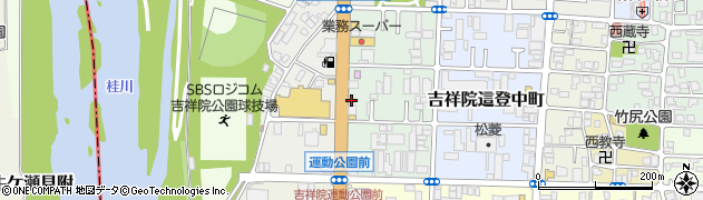 京都府京都市南区吉祥院這登西町周辺の地図