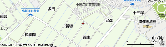 愛知県刈谷市小垣江町新切68周辺の地図