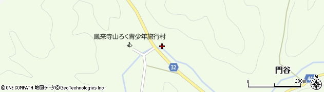 愛知県新城市門谷平沢周辺の地図