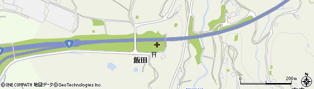 島根県江津市二宮町神主飯田周辺の地図