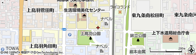 京都府京都市南区西九条森本町88周辺の地図
