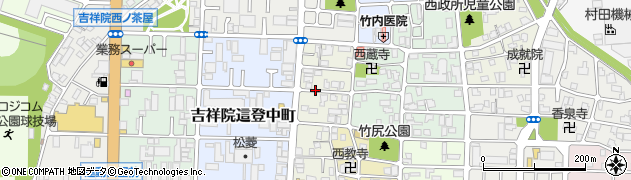 京都府京都市南区吉祥院這登東町周辺の地図