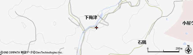 愛知県岡崎市箱柳町下梅津周辺の地図