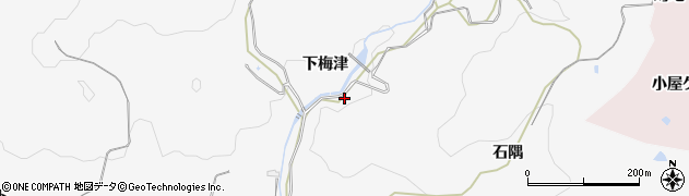 愛知県岡崎市箱柳町（下梅津）周辺の地図