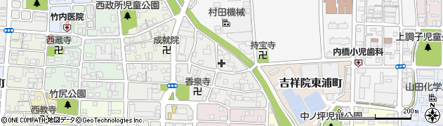 京都府京都市南区吉祥院高畑町19周辺の地図