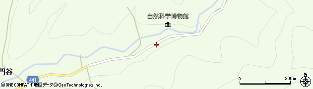愛知県新城市門谷（中浦）周辺の地図