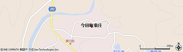 兵庫県丹波篠山市今田町東庄周辺の地図
