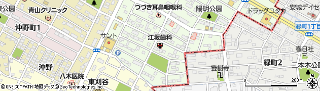 江坂歯科医院周辺の地図