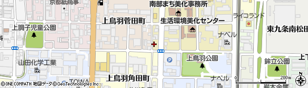 京都府京都市南区西九条森本町28周辺の地図