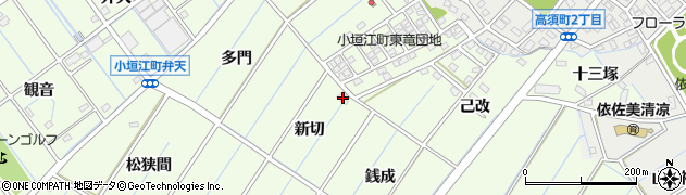 愛知県刈谷市小垣江町新切66周辺の地図