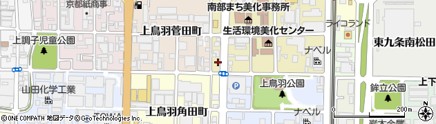 京都府京都市南区西九条森本町17周辺の地図