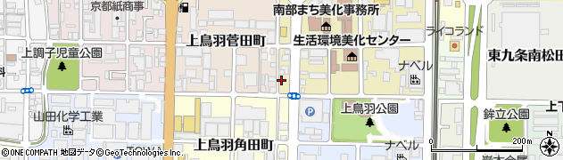 京都府京都市南区西九条森本町30周辺の地図