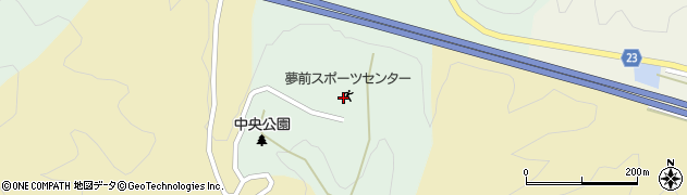 姫路市立スポーツ施設夢前スポーツセンター周辺の地図
