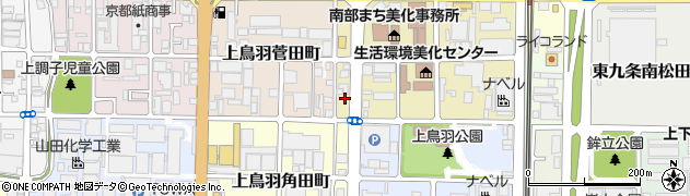 京都府京都市南区西九条森本町15周辺の地図
