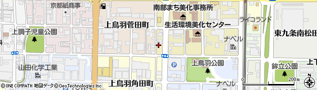 京都府京都市南区西九条森本町32周辺の地図