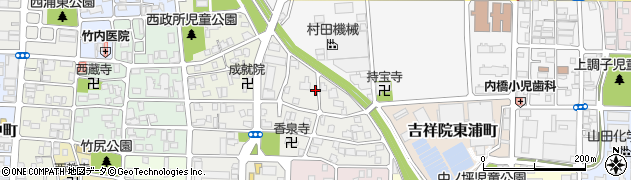 京都府京都市南区吉祥院高畑町16周辺の地図