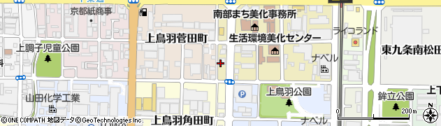 京都府京都市南区西九条森本町10周辺の地図