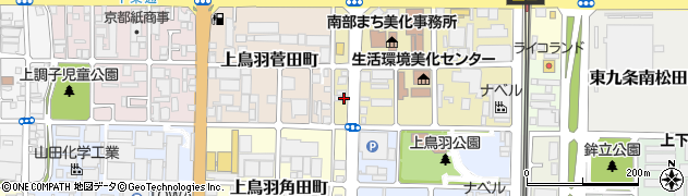 京都府京都市南区西九条森本町11周辺の地図