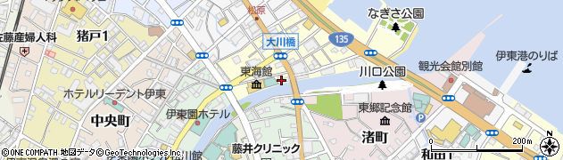 静岡東部保険サービス株式会社　伊東支店周辺の地図