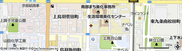 京都府京都市南区西九条森本町59周辺の地図
