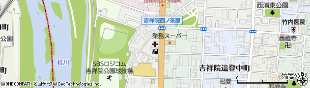 滋賀石油株式会社　セルフ吉祥院周辺の地図