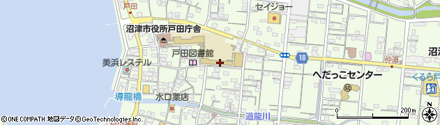 沼津市立戸田中学校周辺の地図