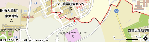 滋賀医大前(往路のみ)周辺の地図