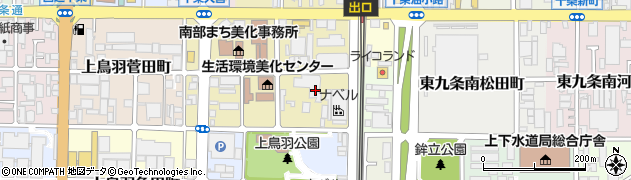 京都府京都市南区西九条森本町83周辺の地図