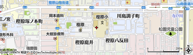 京都府京都市西京区樫原三宅町周辺の地図