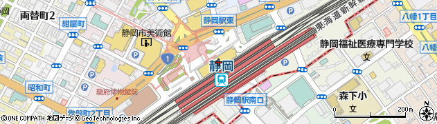 知久屋　パルシェ店周辺の地図