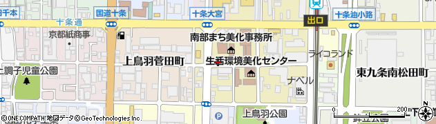 京都府京都市南区西九条森本町51周辺の地図