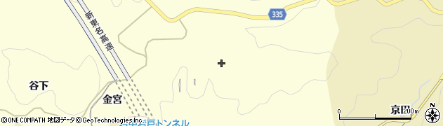 愛知県岡崎市岩中町（小原）周辺の地図