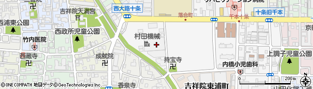 京都府京都市南区吉祥院南落合町周辺の地図