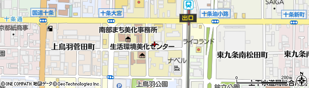 京都府京都市南区西九条森本町78周辺の地図