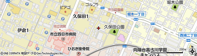 三重近鉄タクシー株式会社　四日市配車センター周辺の地図