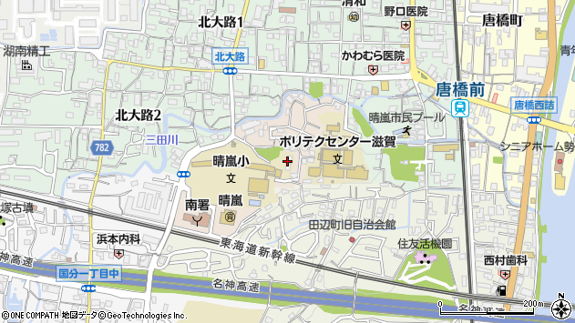 〒520-0856 滋賀県大津市光が丘町の地図
