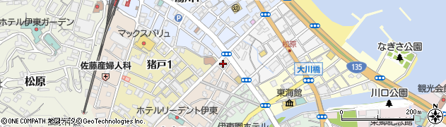 スルガ銀行伊東駅支店 ＡＴＭ周辺の地図