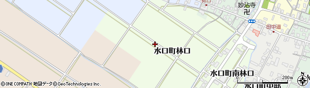 滋賀県甲賀市水口町林口周辺の地図