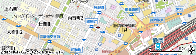 カラオケマック 静岡両替町店周辺の地図